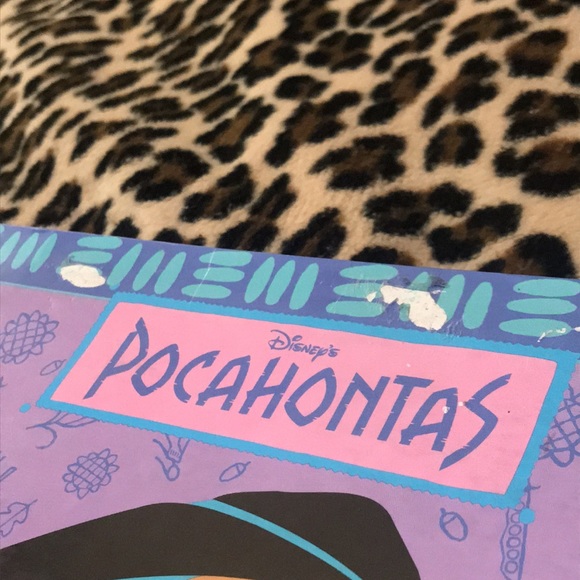 Disney POCAHONTAS Vintage File Folder 90s 🌻 Princess Colors of the Wind School - Picture 10 of 16